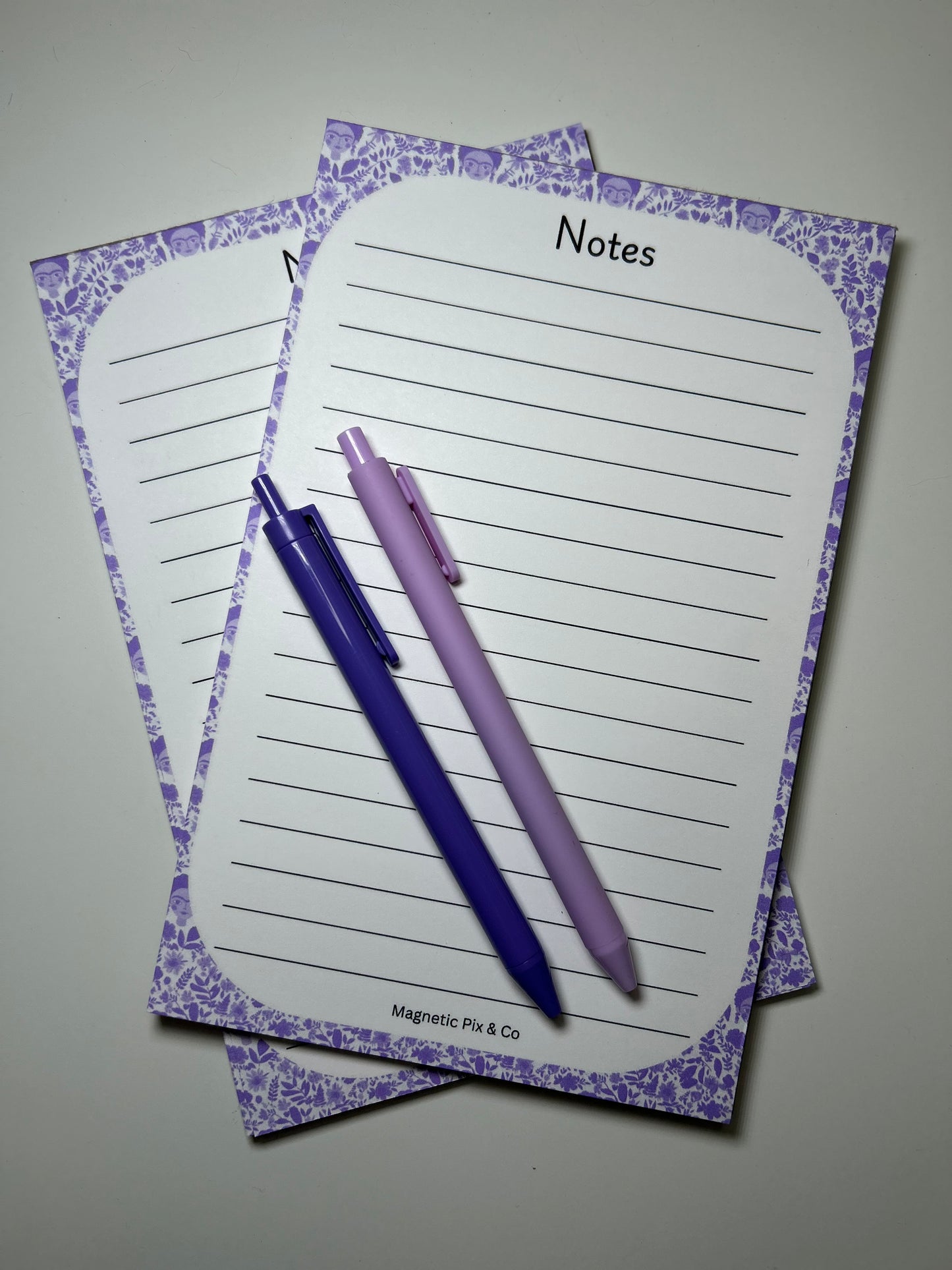Purple Frida notepad