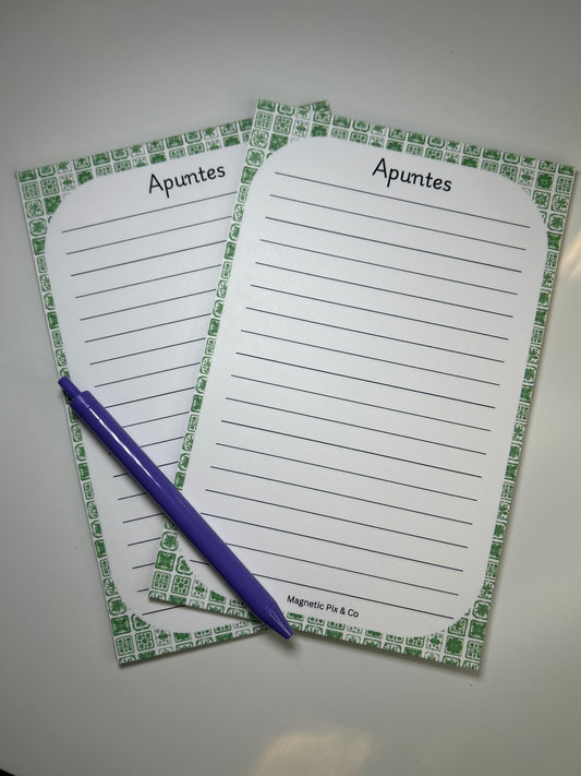 Green tile Notepad