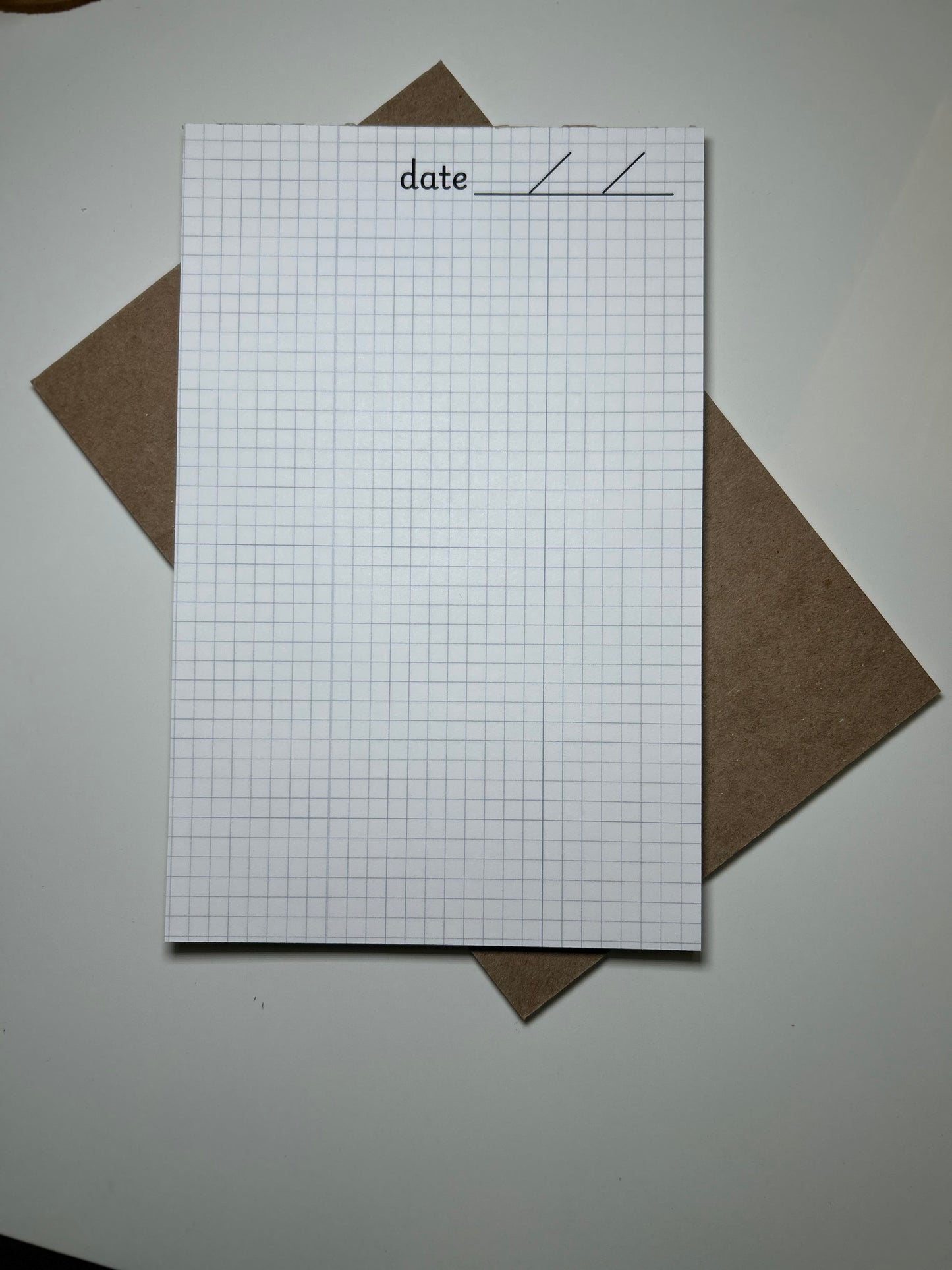 Grid notepad