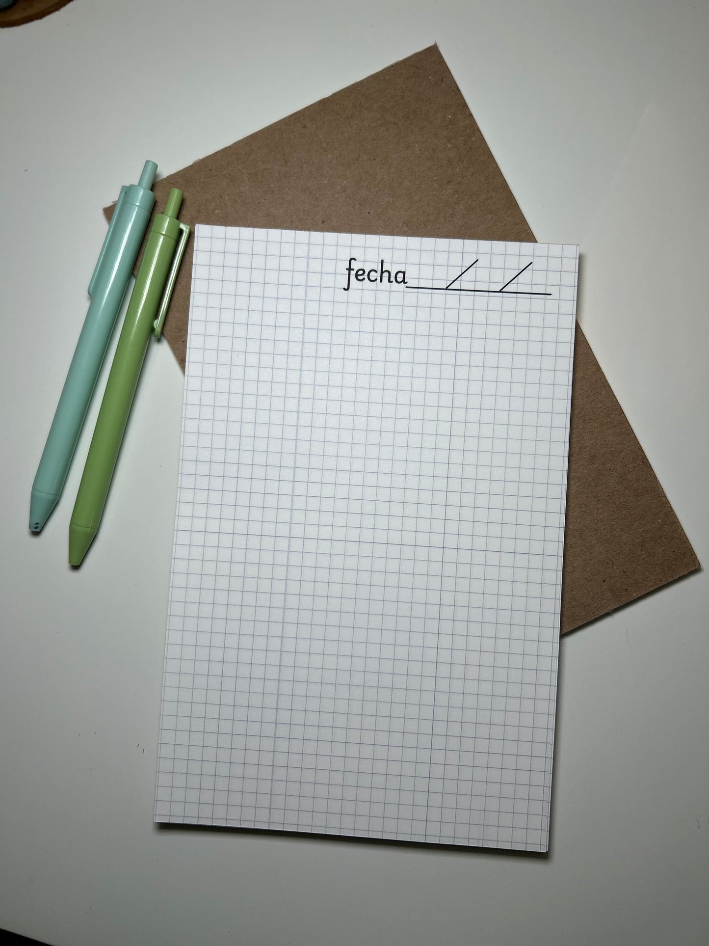 Grid notepad
